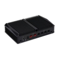 N100L4T2 fanless network security PC rear view with six LAN ports